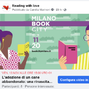 Bookcity 2020. L'adozione di un cane abbandonato: una rinascita per due