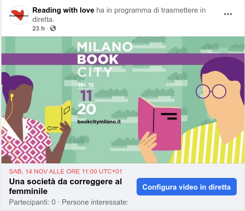 Bookcity 2020: Una società da correggere al femminile