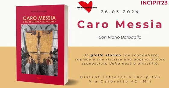 Caro Messia, con Mario Barbaglia